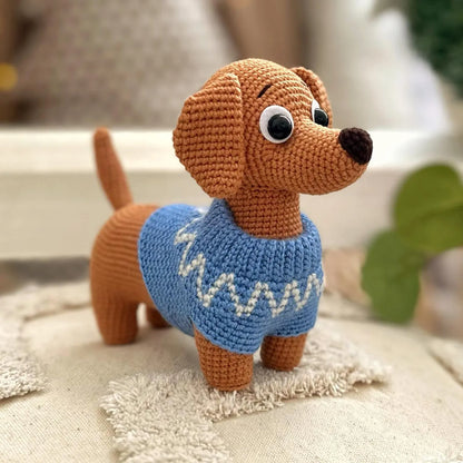 Dog Dachshund Crochet Pattern