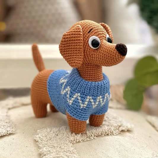 Dog Dachshund Crochet Pattern