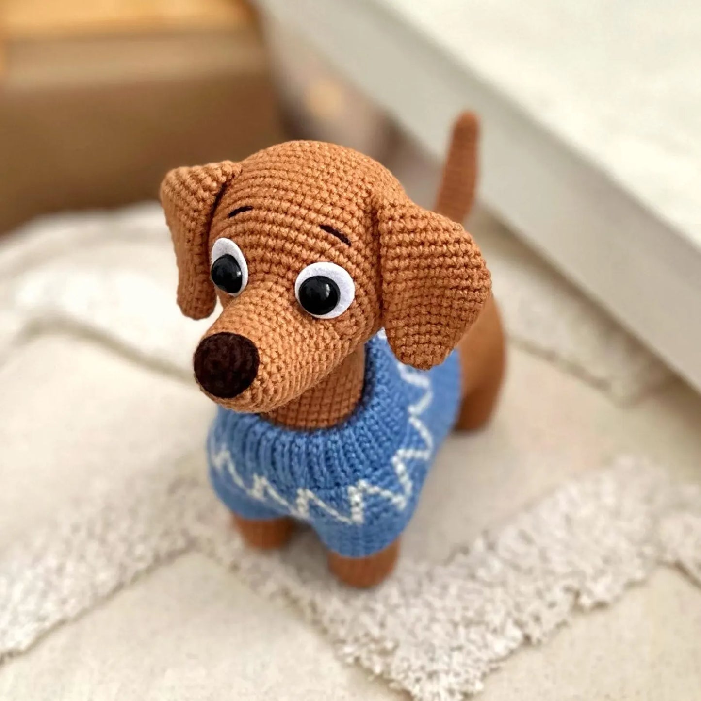 Dog Dachshund Crochet Pattern