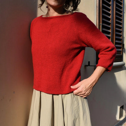GINGER SWEATER knitting pattern