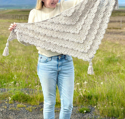 Izabela Shawl Crochet Pattern