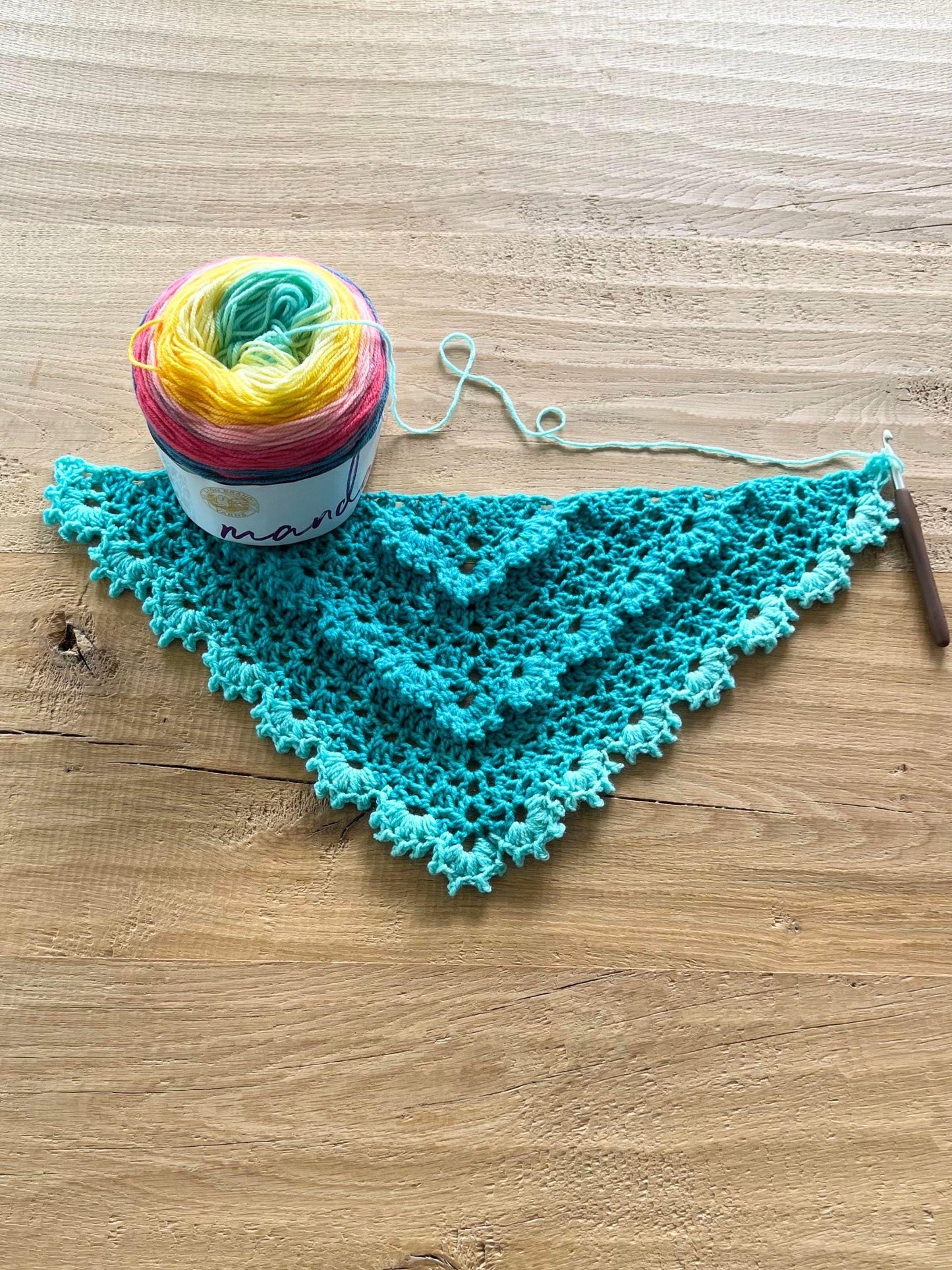 Izabela Shawl Crochet Pattern