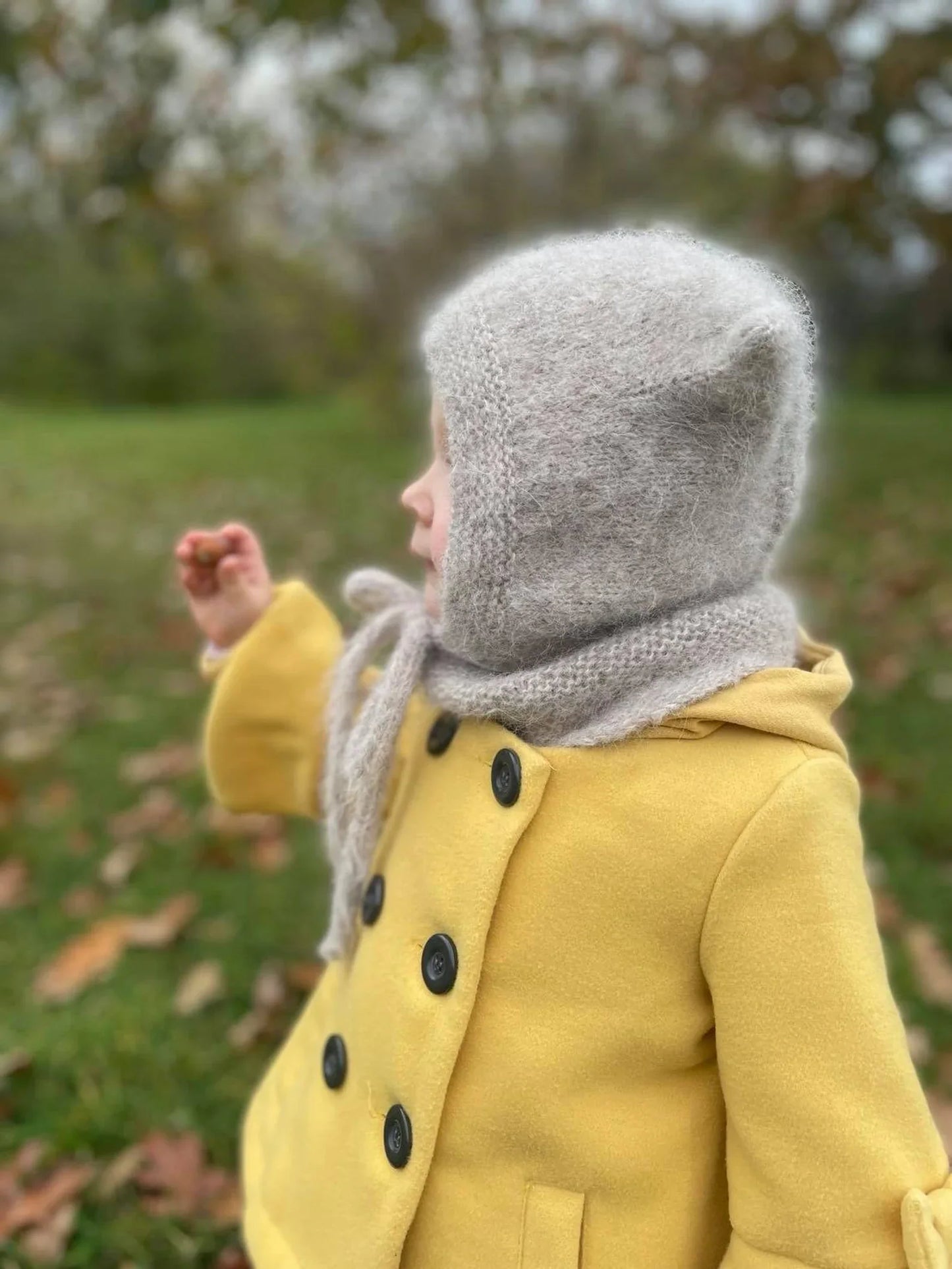 Kitty Ear Baby Bonnet Knitting Pattern