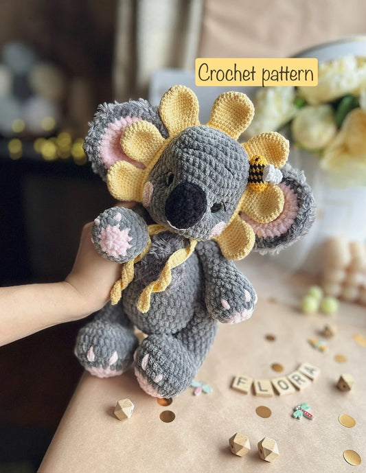 Flora the Koala Crochet Pattern