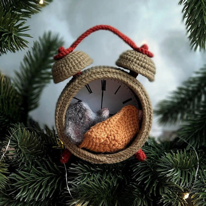 Little Cute Clock Mouse Crochet Pattern