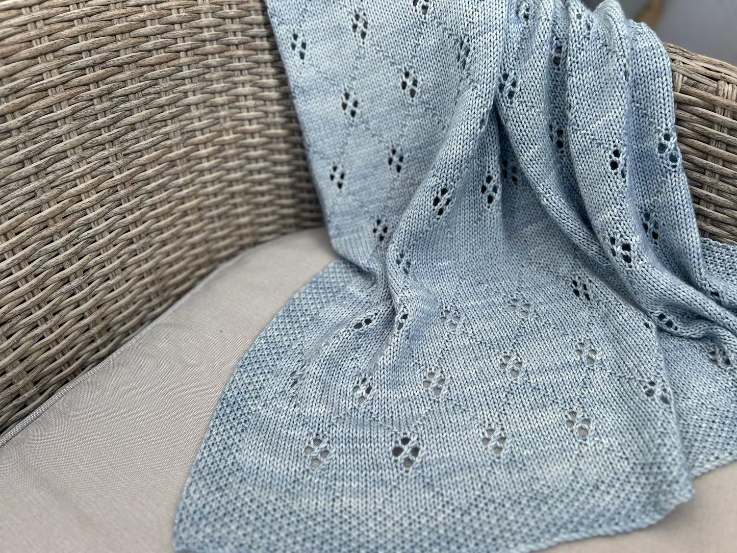 Little Gem Blanket Knitting Pattern