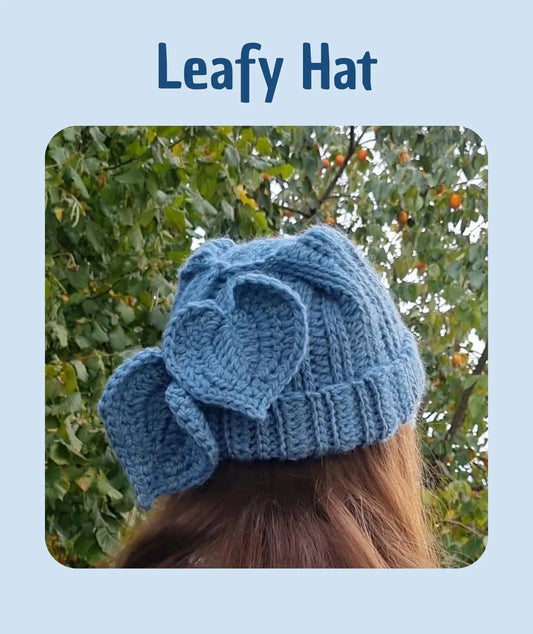Leafy Hat Crochet Pattern