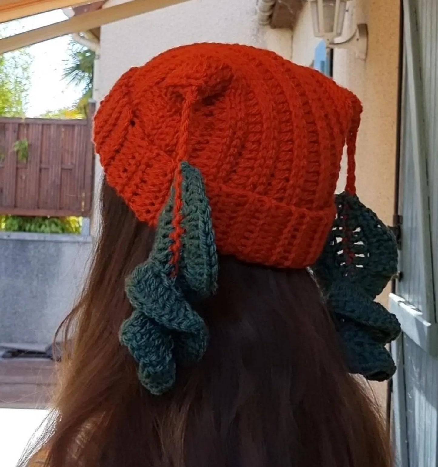 Leafy Hat Crochet Pattern