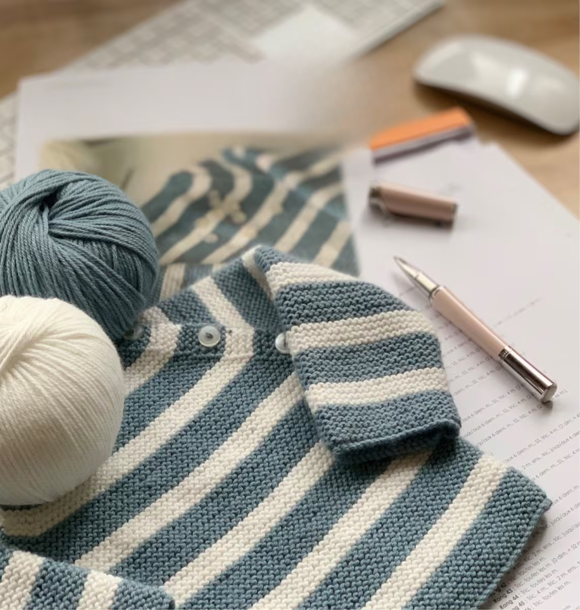 Baby Wool Sweater Knitting Pattern