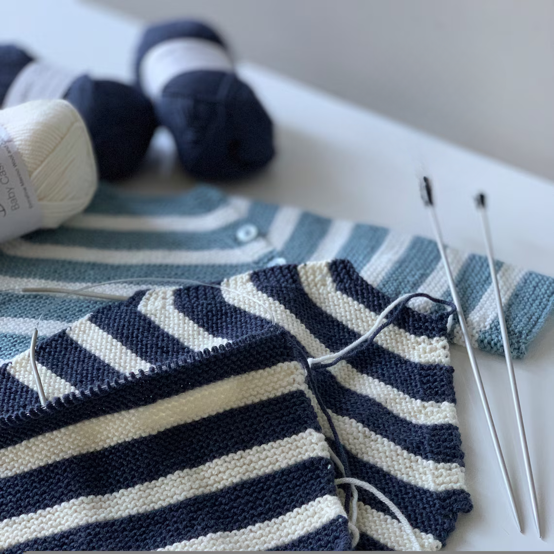 Baby Wool Sweater Knitting Pattern