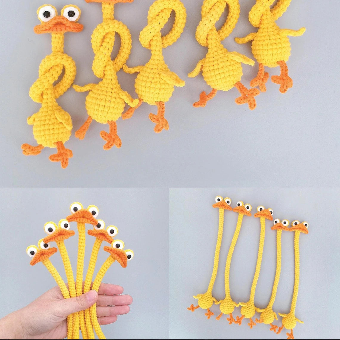 Long Neck Animal Amigurumi Crochet Pattern Bundle