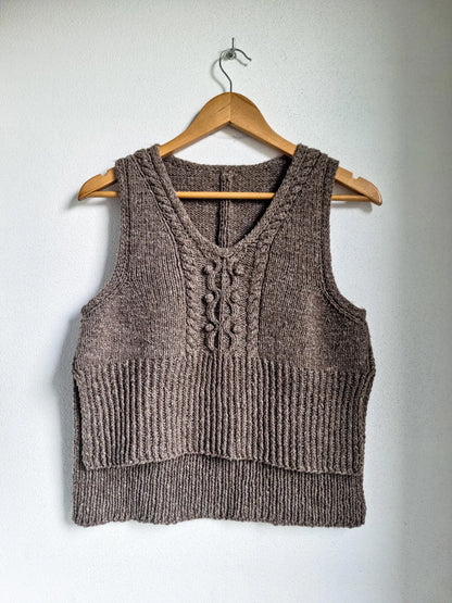 Meander Vest Knitting Pattern