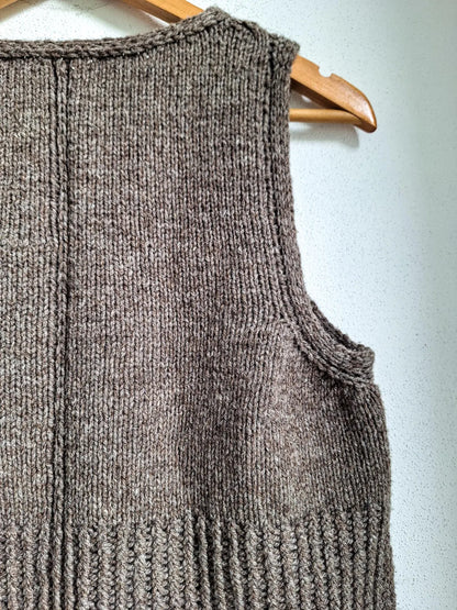 Meander Vest Knitting Pattern