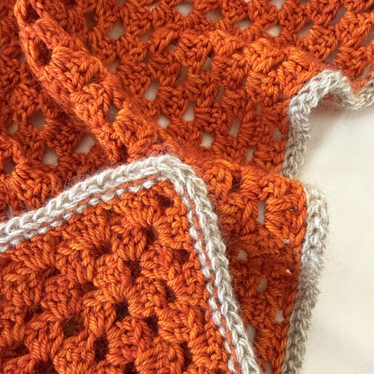 Granny Stitch Triangle Scarf Crochet Pattern