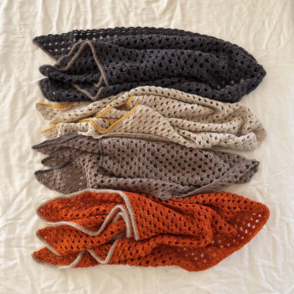Granny Stitch Triangle Scarf Crochet Pattern