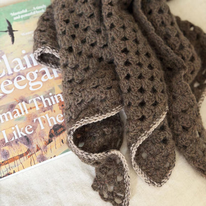 Granny Stitch Triangle Scarf Crochet Pattern
