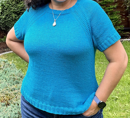 Mellow Mood Top Knitting Pattern