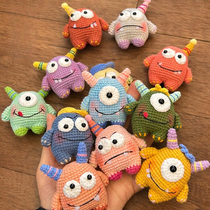 Mini Monsters Amigurumi Crochet Pattern