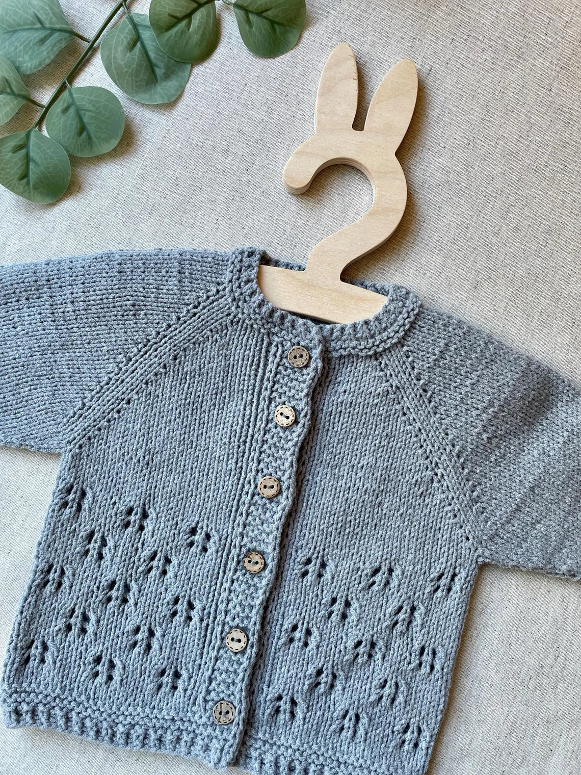 Baby Top-Down Raglan Knitting Pattern