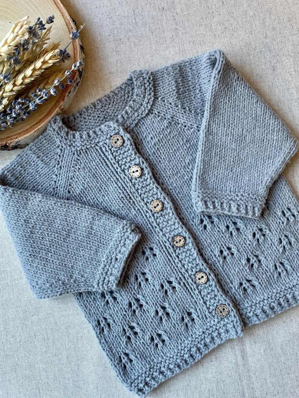 Baby Top-Down Raglan Knitting Pattern