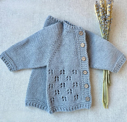 Baby Top-Down Raglan Knitting Pattern
