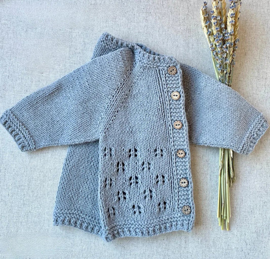 Baby Top-Down Raglan Knitting Pattern
