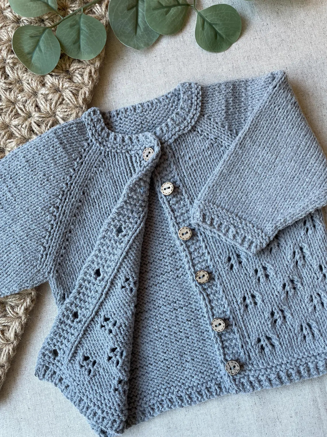 Baby Top-Down Raglan Knitting Pattern
