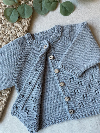 Baby Top-Down Raglan Knitting Pattern