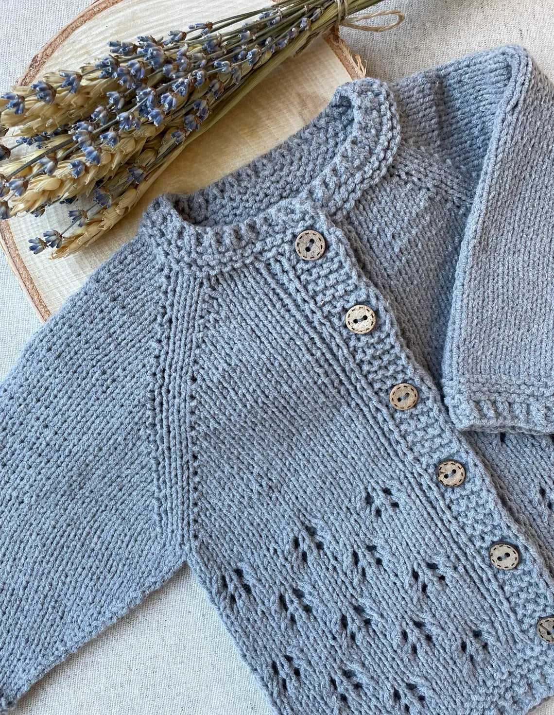 Baby Top-Down Raglan Knitting Pattern