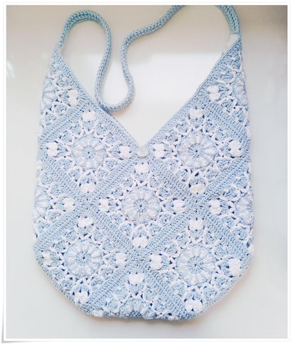 Mosaic Granny Square Bag Crochet Pattern