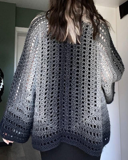 Nocturne Hexagon Cardigan Crochet Pattern