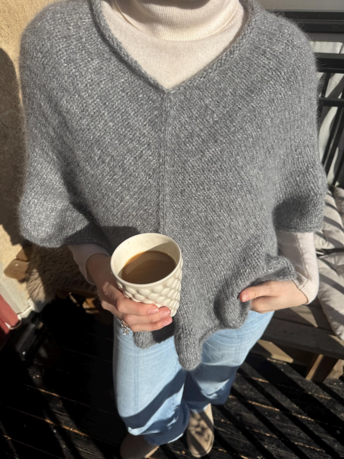 Oslo Poncho Knitting Pattern