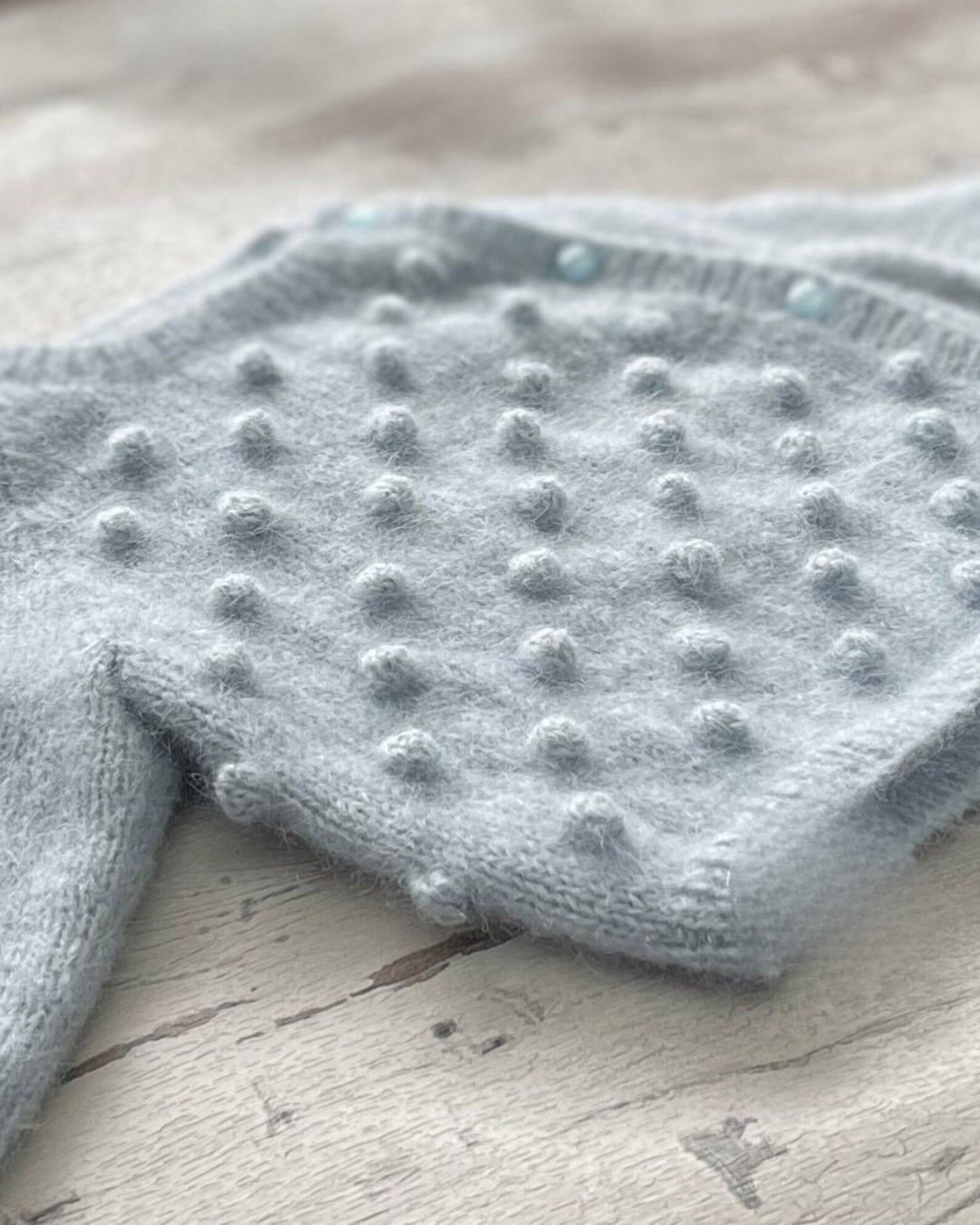 Popcorn Cardigan Knitting Pattern