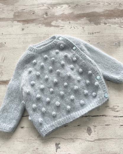 Popcorn Cardigan Knitting Pattern