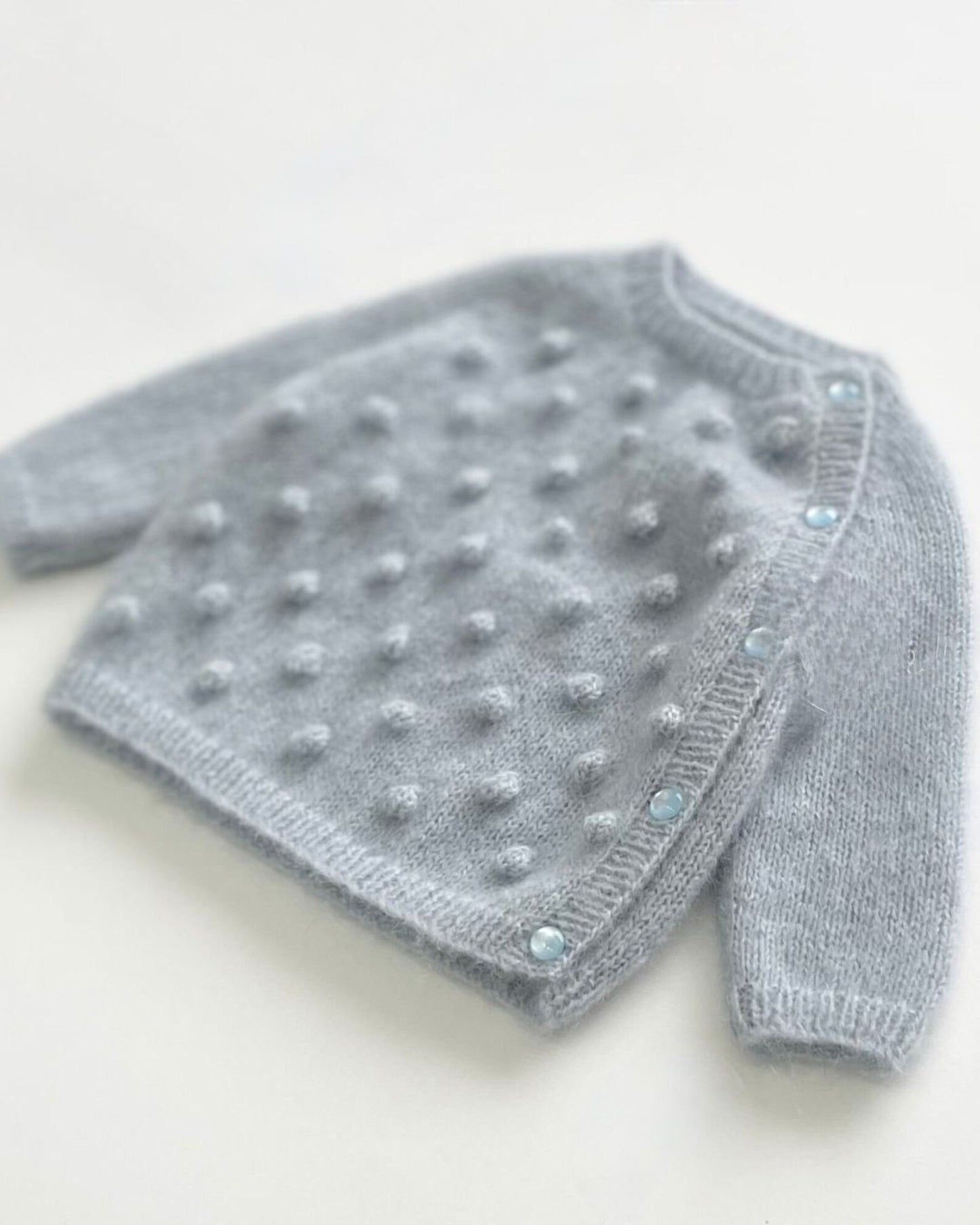 Popcorn Cardigan Knitting Pattern