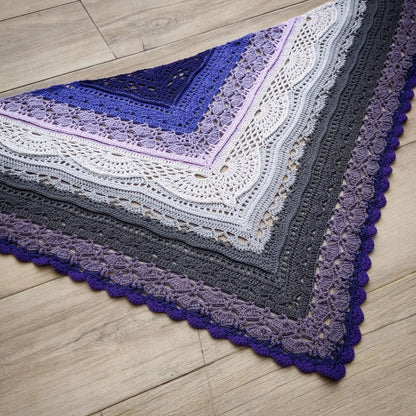 PuErhTea Shawl Crochet Pattern