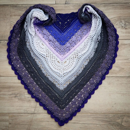 PuErhTea Shawl Crochet Pattern
