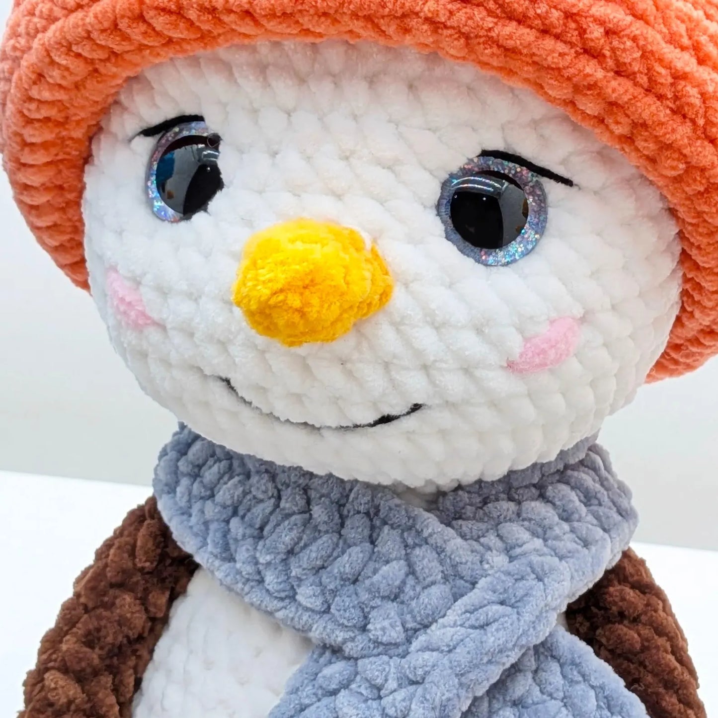 Plush Snowman Crochet Pattern