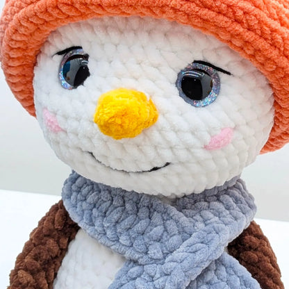Plush Snowman Crochet Pattern