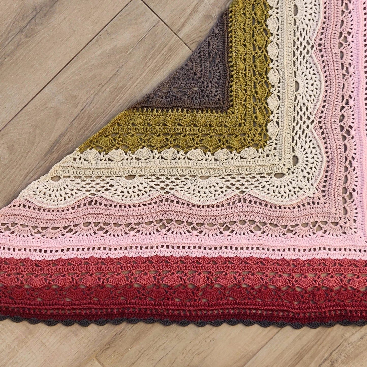 PuErhTea Shawl Crochet Pattern