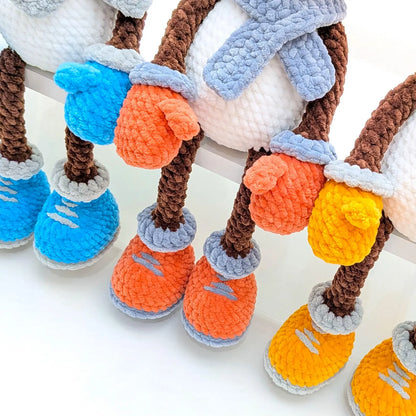 Plush Snowman Crochet Pattern