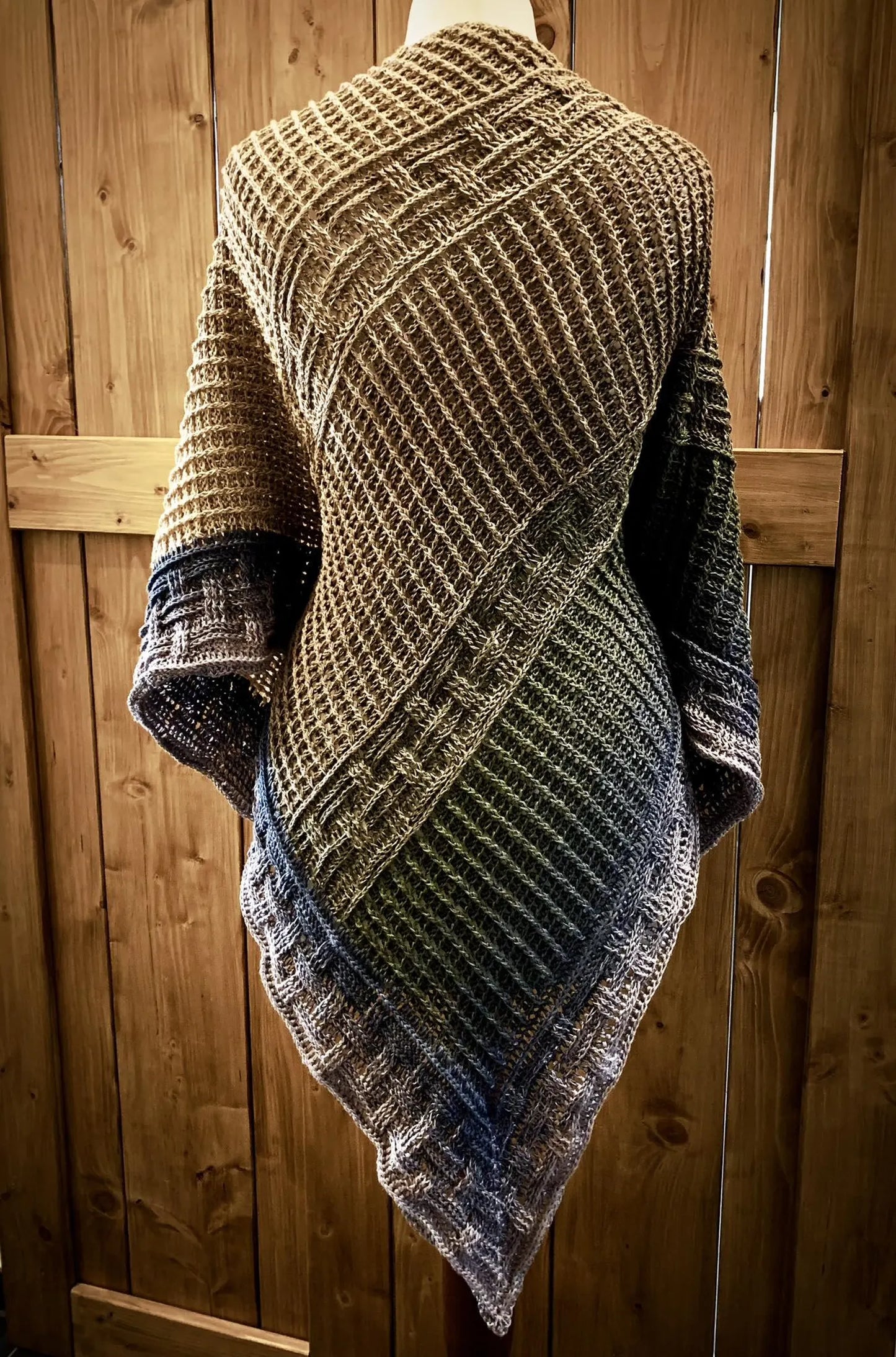Silver Sands of Morar Shawl Crochet Pattern