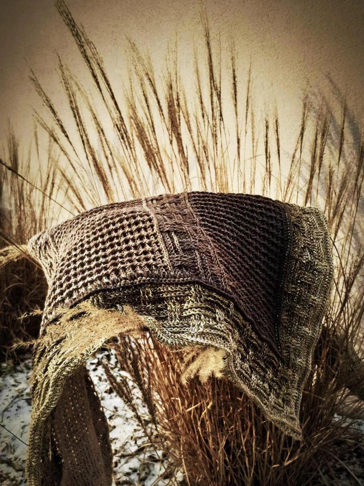Silver Sands of Morar Shawl Crochet Pattern