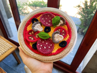 Pizza Play Set Crochet Pattern