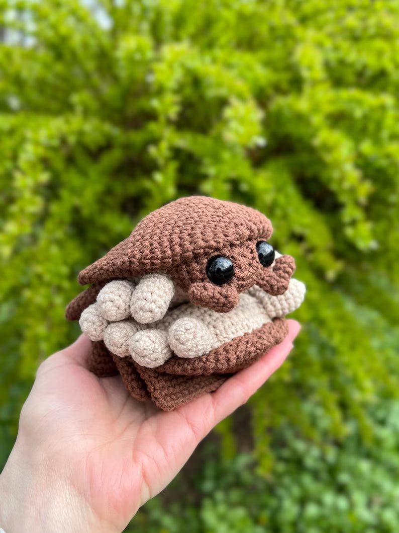 Plush Roly Poly Pill Bug Crochet Pattern