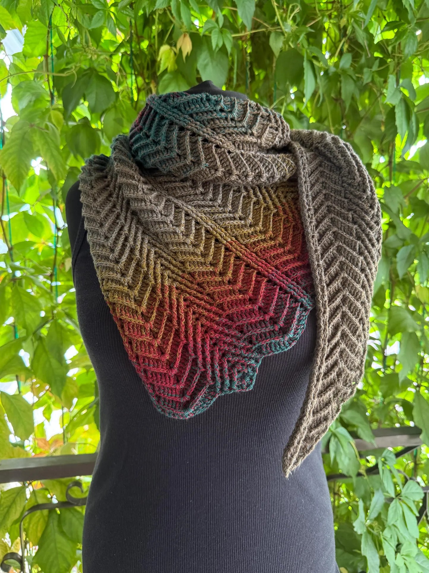 Raveneld Shawl Crochet Pattern