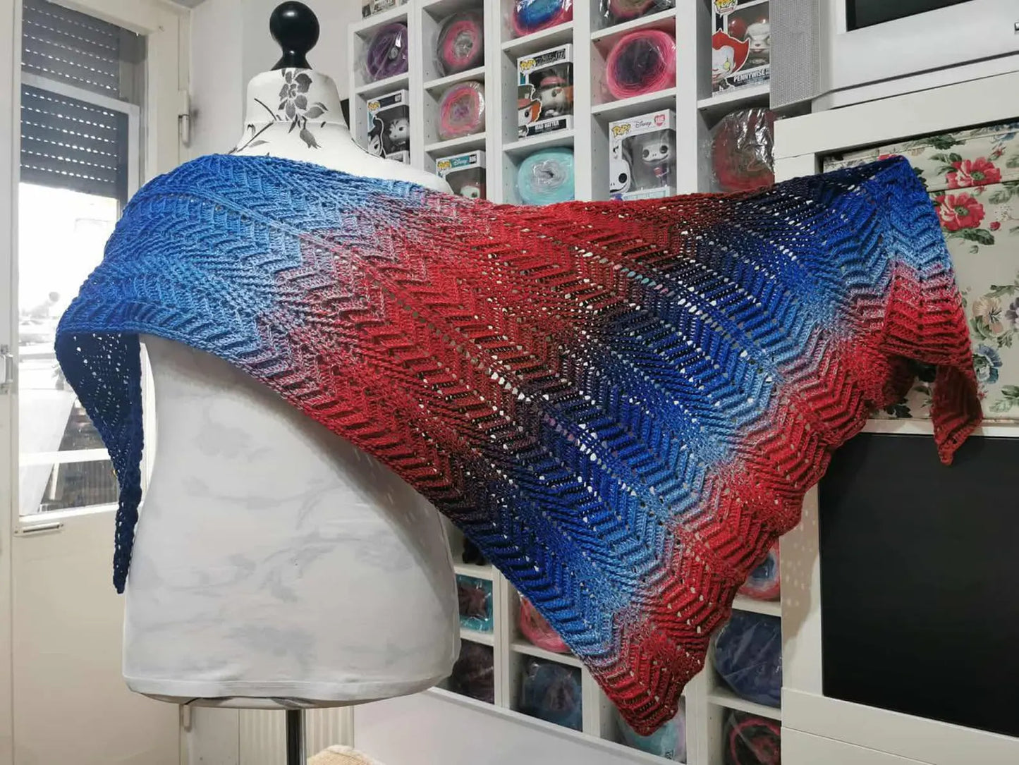 Raveneld Shawl Crochet Pattern
