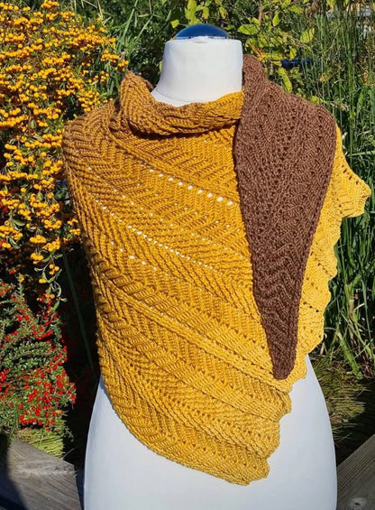 Raveneld Shawl Crochet Pattern