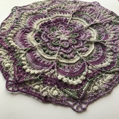 Ripple Effect Mandala Crochet Pattern