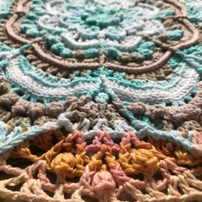 Ripple Effect Mandala Crochet Pattern